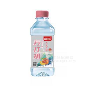 森林碼頭蜜桃味蘇打水招商350ml