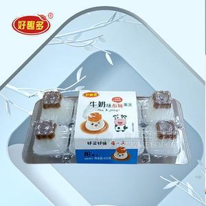 好趣多牛奶味果冻425g