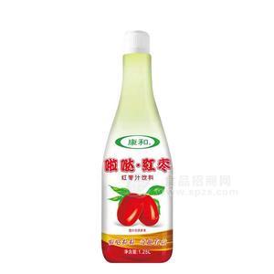 康和啦哒红枣汁饮料厂家直销招商1.25L