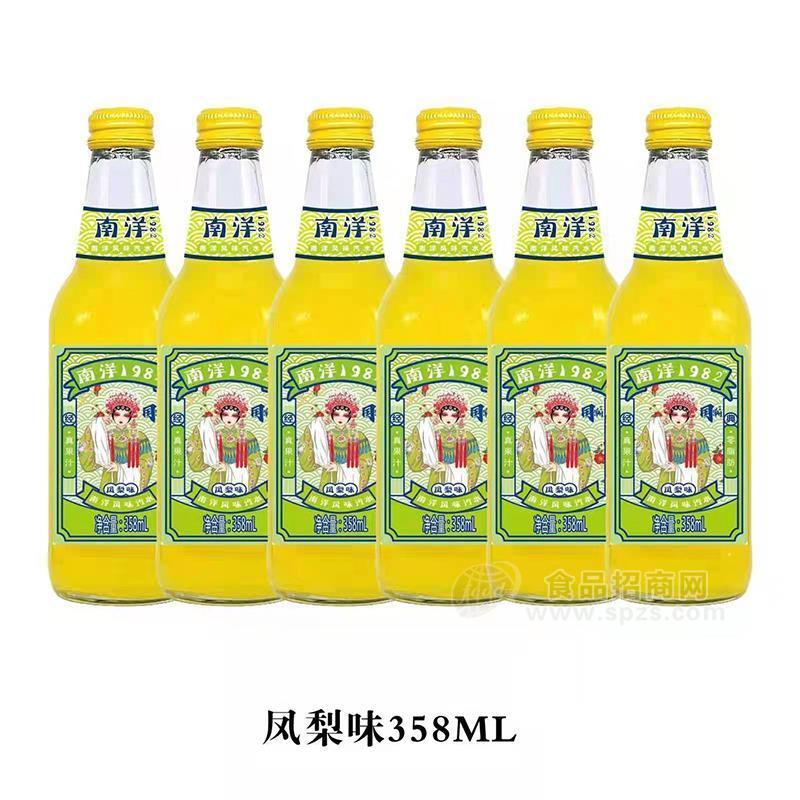 南洋1982鳳梨味汽水招商358ml