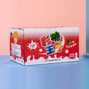 七旺彩糖王子优优草莓味果味饮料儿童玩具饮品200mlx24瓶