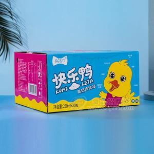 興生代快樂(lè)鴨果奶味飲品乳飲料230mlx20瓶