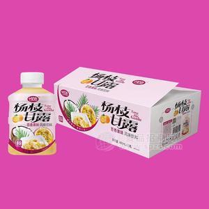小奶泡杨枝甘露百香果味风味饮料招商480mlX15瓶