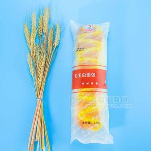 龍馭祥毛毛蟲(chóng)面包糕點(diǎn)120g