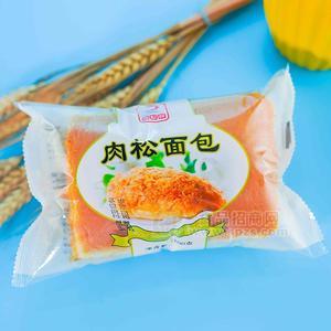 龍馭祥肉松面包糕點100g