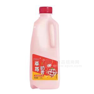 益特多草莓奶昔乳酸菌饮品乳饮料1.26L