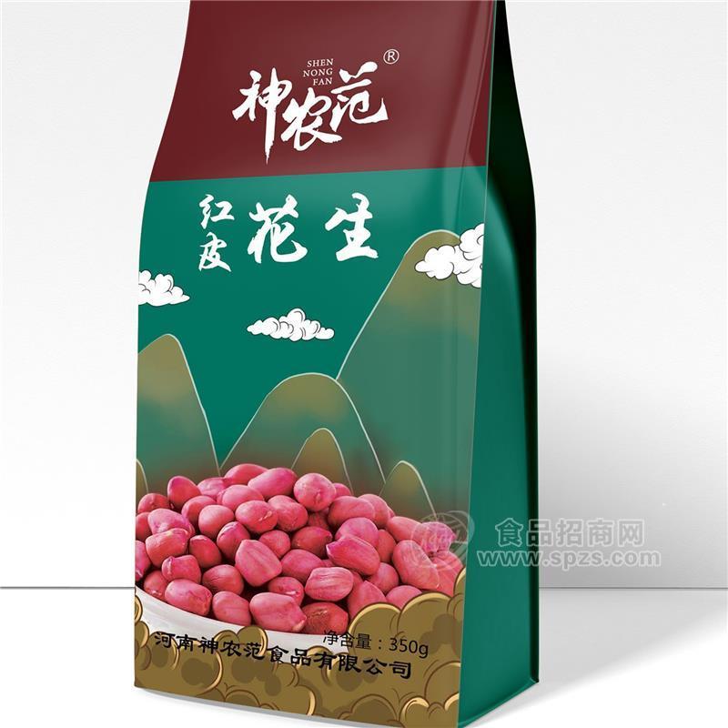 神农范红皮花生350g