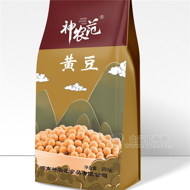 神农范黄豆350g