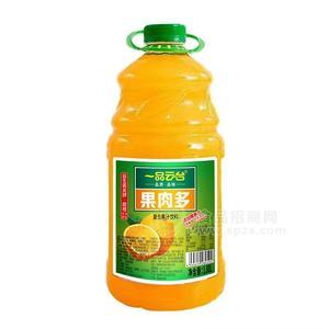 一品云臺(tái)果肉多甜橙味復(fù)合果汁飲料招商1.88L