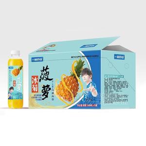 一品云臺冰菊菠蘿汁飲料果肉型招商500mlX15瓶