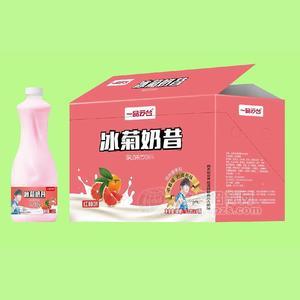 一品云臺(tái)冰菊奶昔紅柚味乳味飲料招商1.22LX8瓶