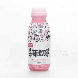 純樂康慕斯奶茶紅茶香味奶茶飲品350ml