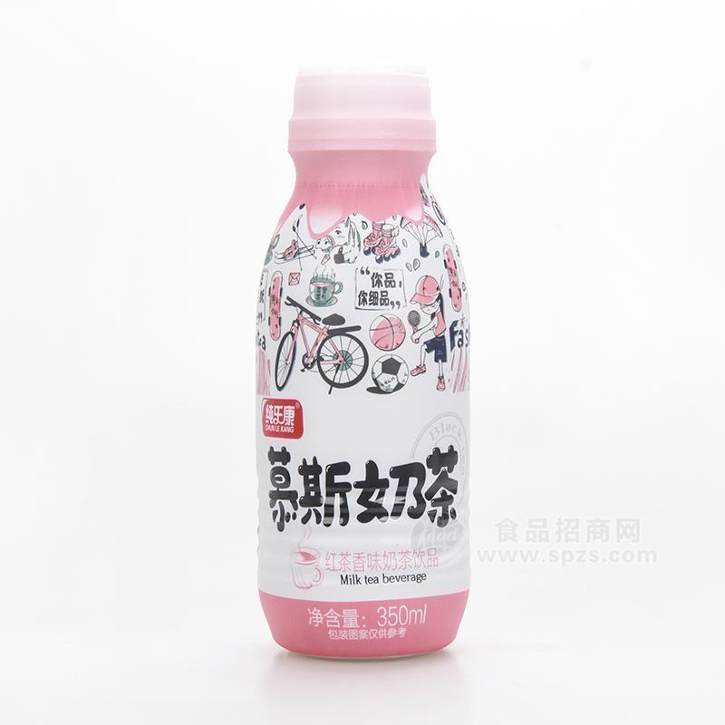 纯乐康慕斯奶茶红茶香味奶茶饮品350ml