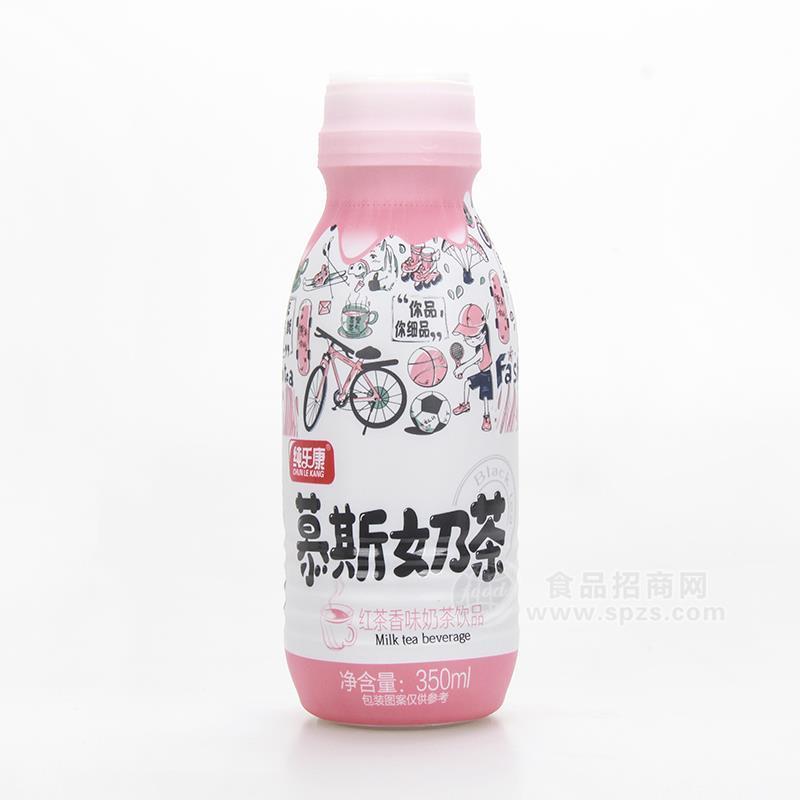 純樂康慕斯奶茶紅茶香味奶茶飲品350ml