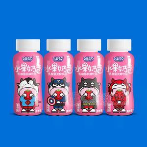 乳菓宝贝草莓味水果奶昔乳酸菌发酵饮品