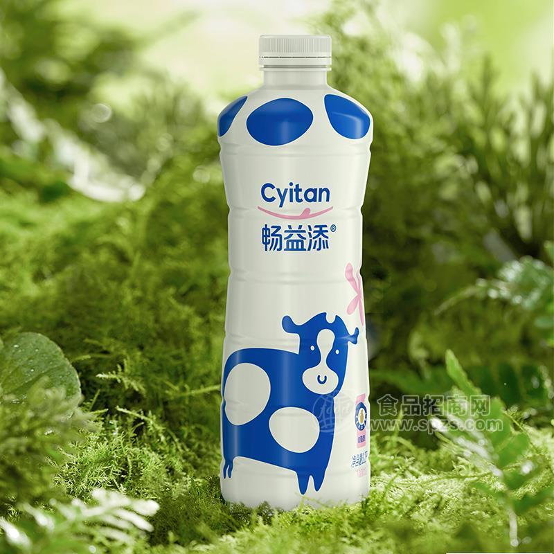 畅益添0脂肪乳酸菌饮品大瓶装乳饮料招商1.25L