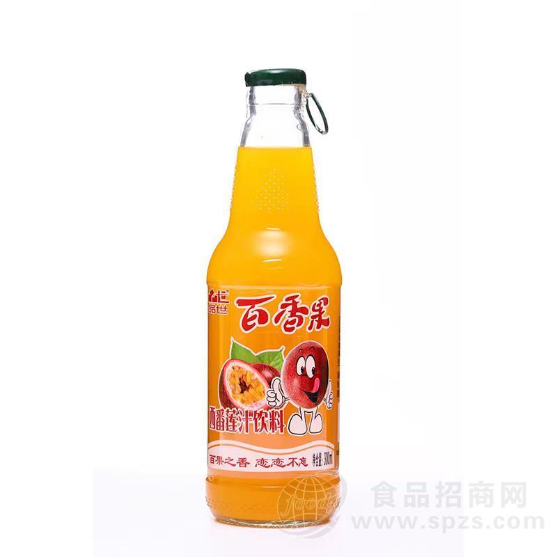 品世百香果西番莲汁300ml果汁饮料招商餐饮渠道云南果汁饮料企业