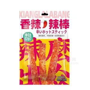 豐味日記香辣辣棒休閑食品辣條招商100g