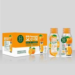 艾尔牧发酵减糖橙子味发酵复合果汁饮品招商380mlX15瓶