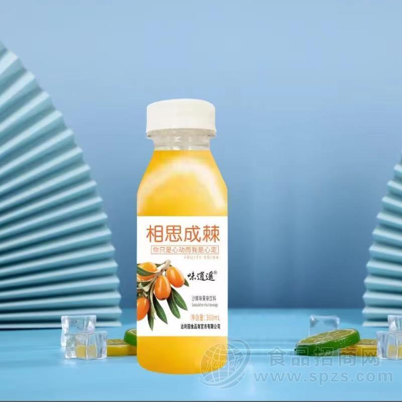 味逍遥沙棘味果味饮料招商360ml