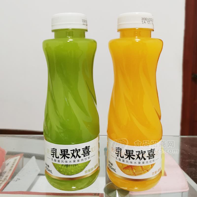 今谷乳果欢喜猕猴桃味、芒果味乳酸菌风味饮料招商1.5L