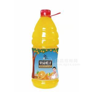 今谷果園橙汁果汁飲料招商2L