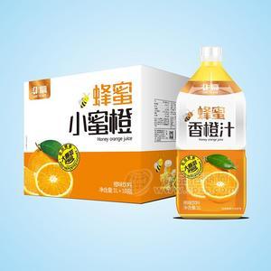 非贏蜂蜜小蜜橙橙味飲料1LX10瓶