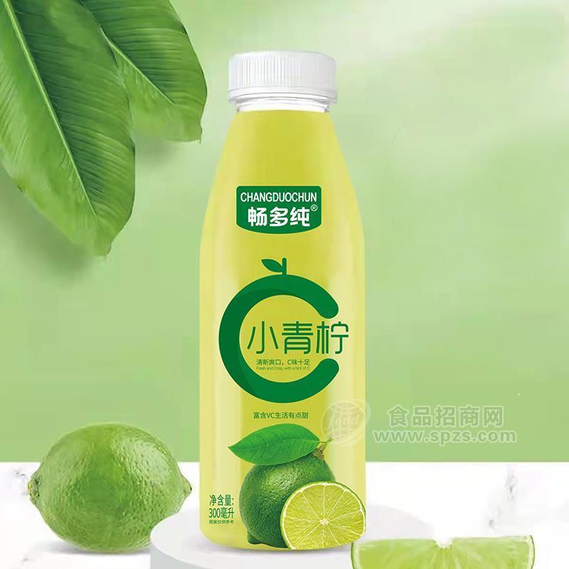 ·畅多纯小青柠果汁饮料300ml 