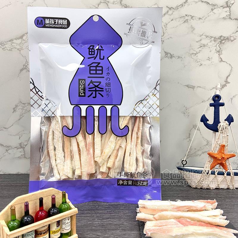 萌孩子手撕鱿鱼条休闲食品招商52g