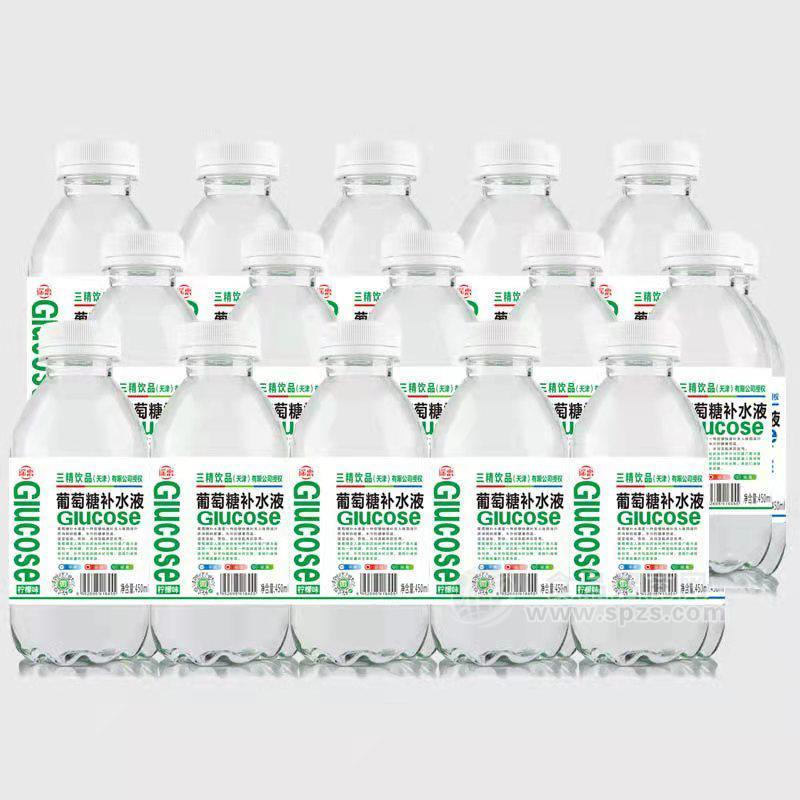 遥恋三精饮品柠檬味葡萄糖补水液450ml