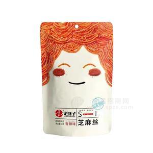 君仔香辣味芝麻丝调味面制品辣丝招商92g