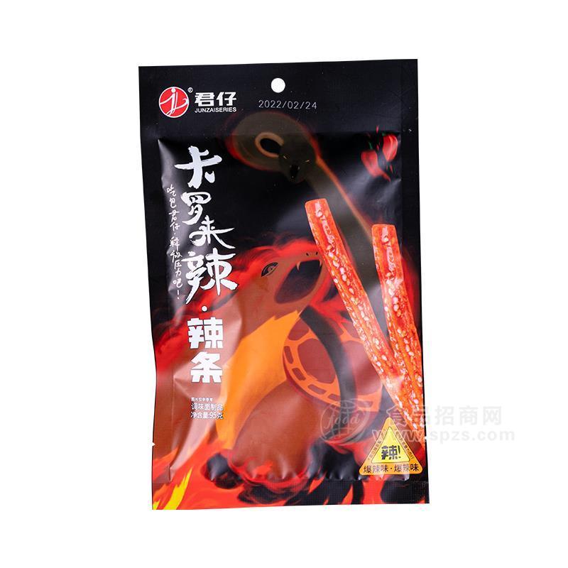 君仔卡羅來辣辣條 網(wǎng)紅辣條  麻辣休閑食品調(diào)味面制品95g