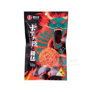 君仔卡羅來辣辣絲調味面制品95g