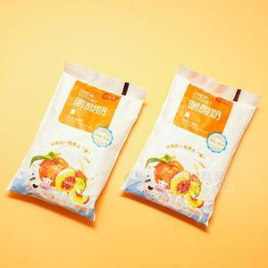 牛加加嚼酸奶风味发酵乳袋装招商170g