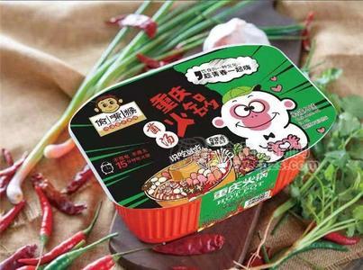 偷嘴猴菌汤重庆火锅自热小火锅