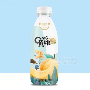 簡(jiǎn)樂派黃桃真果肉黃桃果粒果汁飲料瓶裝飲料招商