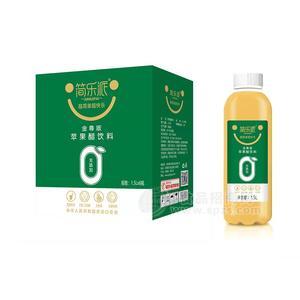 簡(jiǎn)樂派金尊版蘋果醋飲料箱裝飲料招商1.5L×6瓶