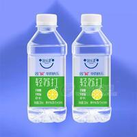 簡(jiǎn)樂(lè)派輕蘇打青檸味蘇打水飲料瓶裝飲料招商350ml