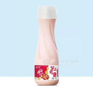 简乐派芝士奶昔草莓味芝士奶昔乳酸菌饮品瓶装招商1.25L