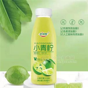戀潤果小青檸果汁飲料瓶裝招商280ml