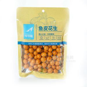 可可隆鱼皮花生休闲食品招商125g