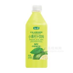 泡小萌小青檸汁飲料NFC非濃縮還原果汁飲料1L裝招商1000ml