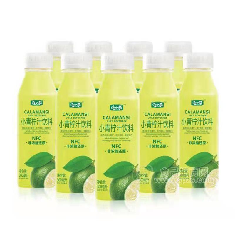 泡小萌小青檸汁NFC果汁飲料招商300ml