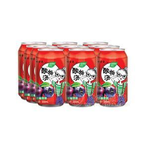 嶗金泉酸梅湯果味飲料招商330ml