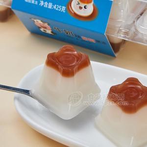 好趣多牛奶味布甸果凍休閑食品實(shí)圖招商425g