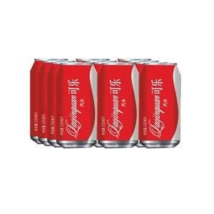 可乐汽水易拉罐装招商330ml
