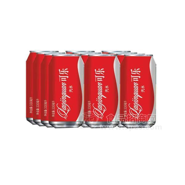 可乐汽水易拉罐装招商330ml