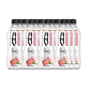 白桃味气泡水0糖0卡0脂肪瓶装气泡水招商480ml