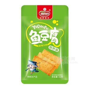 真食尚鱼豆腐烧烤味休闲食品招商22g