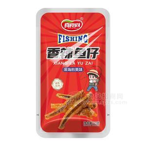 真食尚香辣魚仔休閑食品廠家直銷招商13g